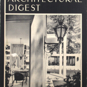 Architectural Digest Spring 1962 Volume XIX, No 1